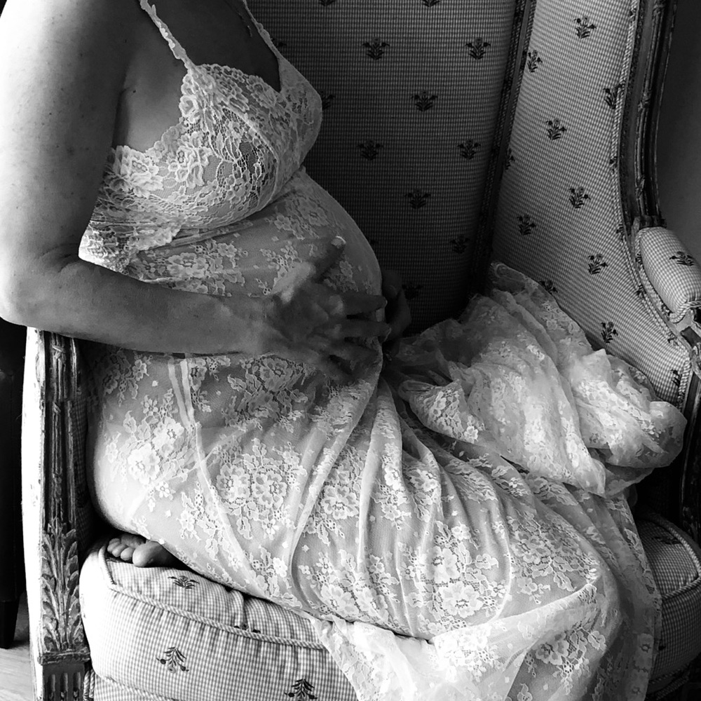 Claire pettibone feminine luxurious lace peignoir